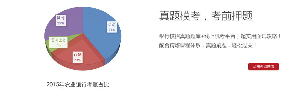 真题模考，考前押题